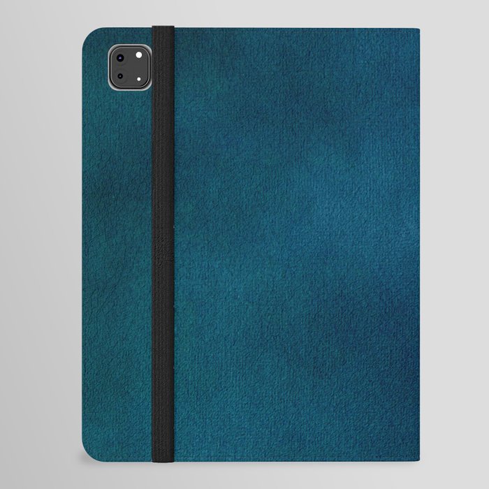 Blue-Gray Velvet iPad Folio Case