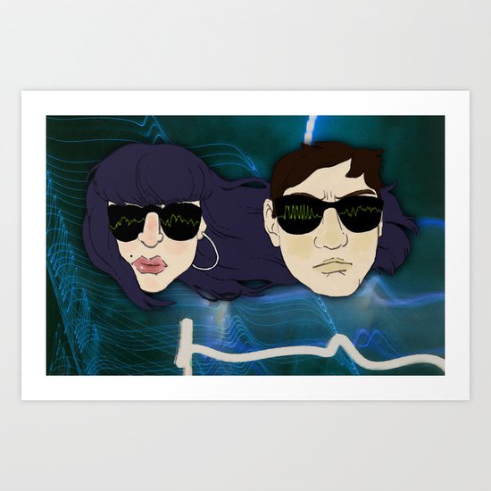 "Reign of Terror" by Virgina McCarthy & Cap Blackard Art Print