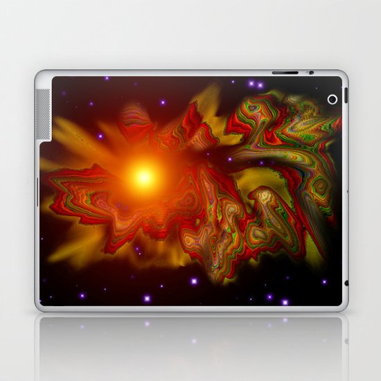 Solar Psychedelic Nebula Laptop & iPad Skin