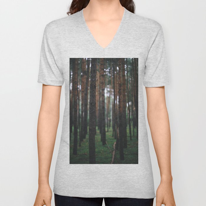Netzener Wald V Neck T Shirt