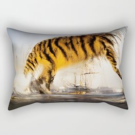 Tiger Art Rectangular Pillow