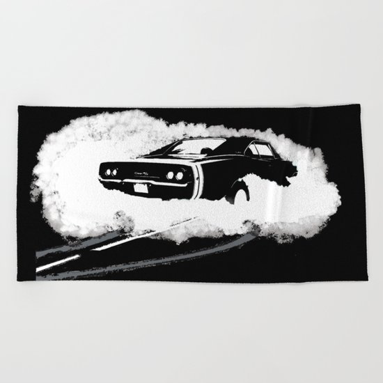 Charger R/T Beach Towel