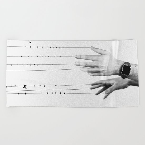 Bound to you Beach Towel