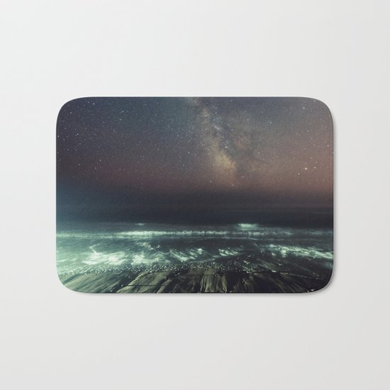 Galactic Beach Bath Mat