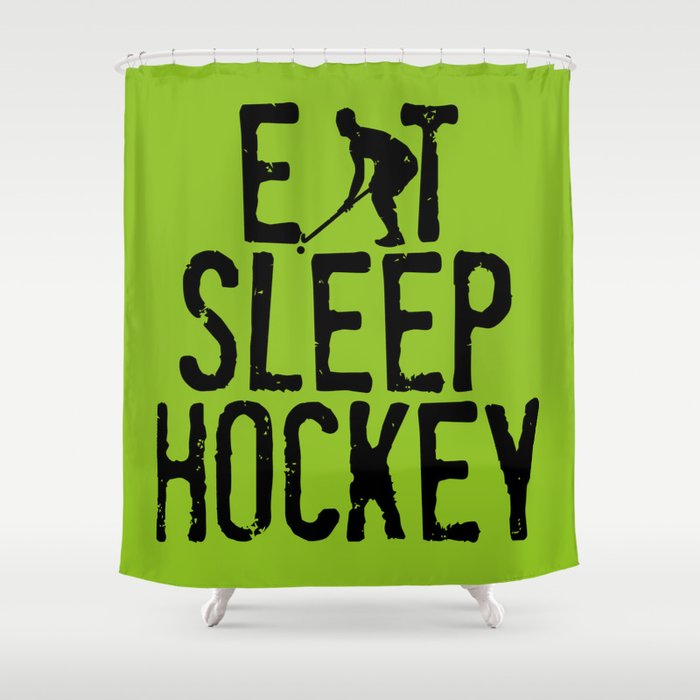 Eat Sleep Hockey Shower Curtain By Fendrel Society6