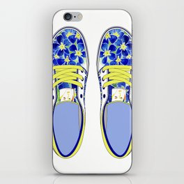 shoe design for t-shirt iPhone Skin