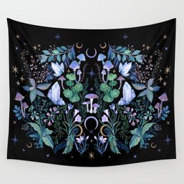 Mystical Garden Wall Tapestry