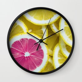 Life's Lemons Wall Clock