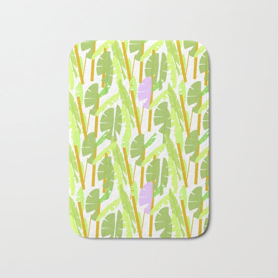 Tropical Plantation Bath Mat