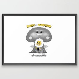 Daisy and Confused Framed Art Print