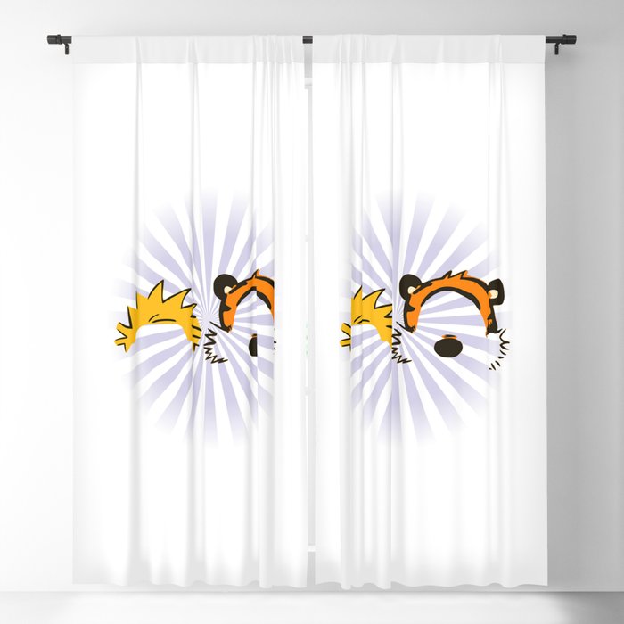 calvin and hobbes  Blackout Curtain
