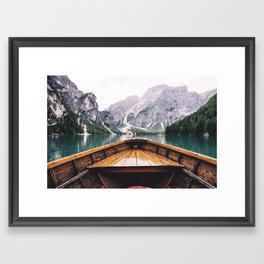 Mountain Lake Framed Art Print | Photo, Travel, Mountainscape, Bed Bath Living Vibe, Reflection Camping, Mountains, Mountain, Photography Nature, Traveler, Dorm Room Scenic 