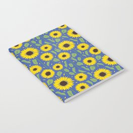 Ukraine Sunflowers  Notebook