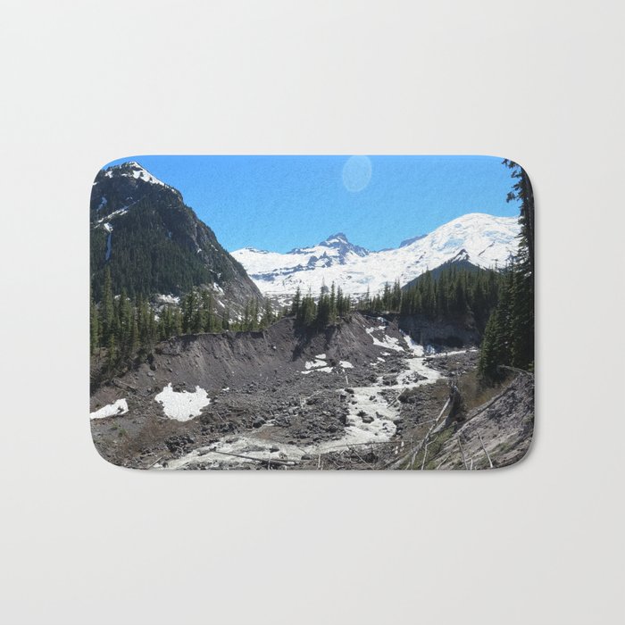 Mt. Rainier River View Bath Mat