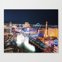 Vegas Strip Canvas Print