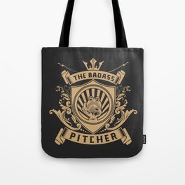 The Badass Pitcher Tote Bag
