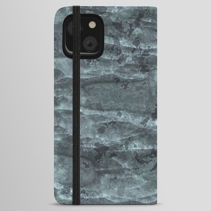 Blue Stone iPhone Wallet Case