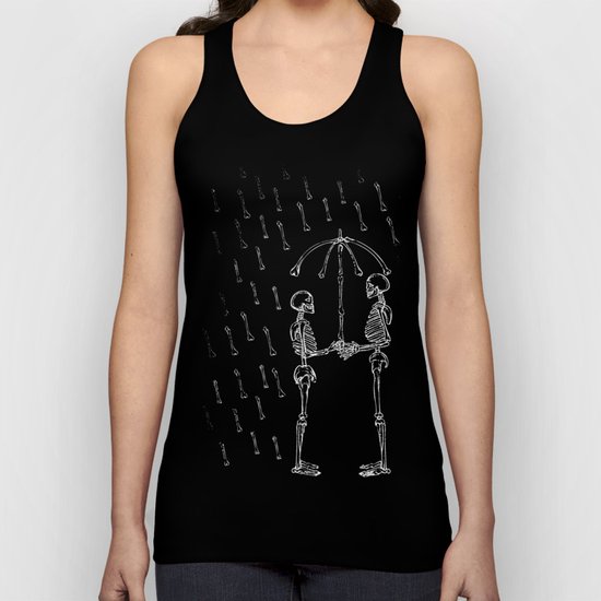 Raining Bone Unisex Tank Top