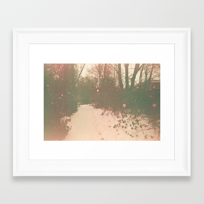 Winter Scene 02 Framed Art Print By Mkhalildesigns Society6