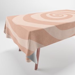 boho hypnosis - peach Tablecloth