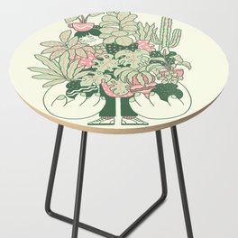 Plants Club (girl) Side Table