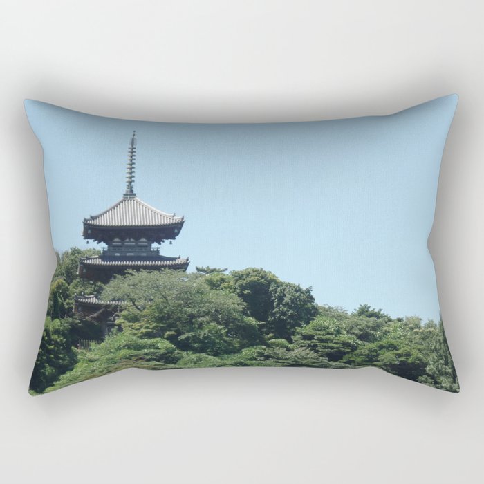 Temple Rectangular Pillow