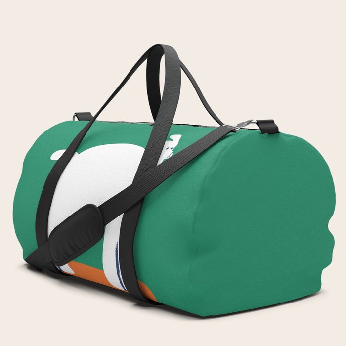 Poodle dog on skateboard Duffle Bag by Picomodi Society6