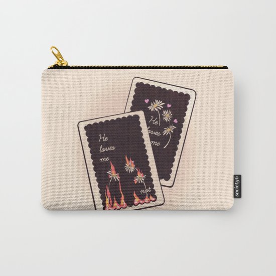 He Loves Me... Carry-All Pouch