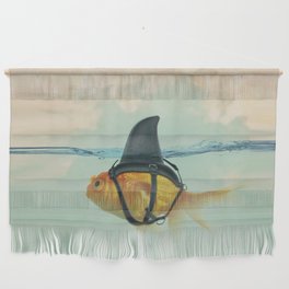 Brilliant DISGUISE - Goldfish with a Shark Fin Wall Hanging