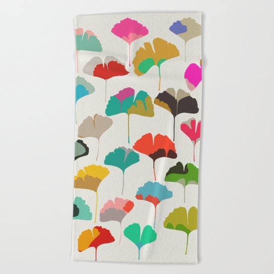 ginkgo 2 Beach Towel