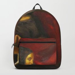 Eugne Delacroix - Portrait of Frederic Chopin and George Sand Backpack