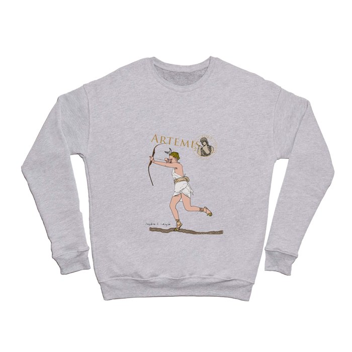 My Mythology, Goddess Artemis Crewneck Sweatshirt