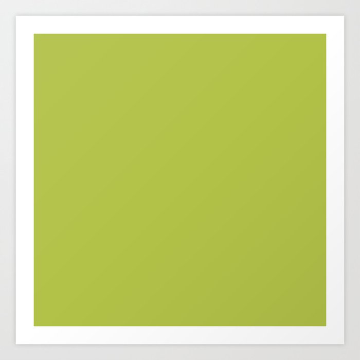 Simple Solid Color Avocado Green All Over Print Art By Simple Solid Color Avocado Green All Over Print Art