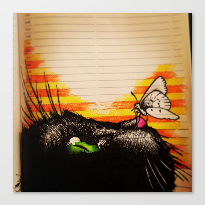 Cat Tax Canvas Print