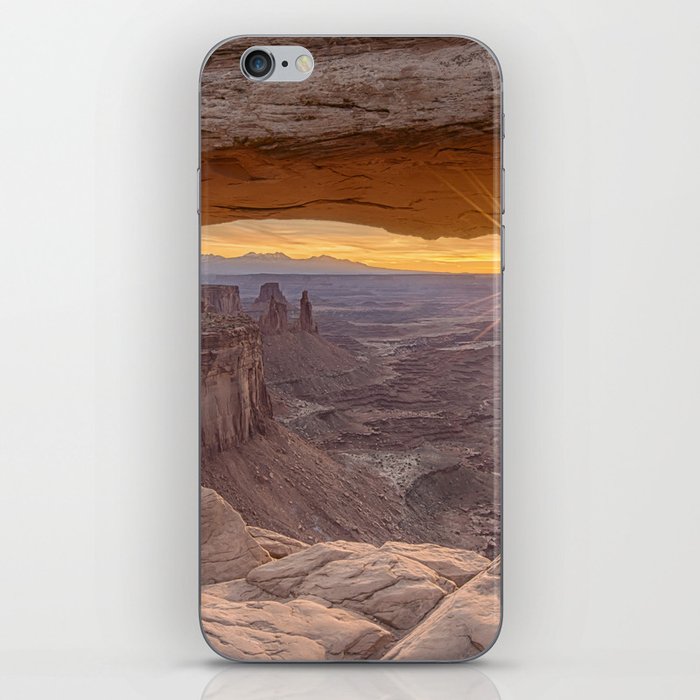 Sunrise at Mesa Arch iPhone Skin