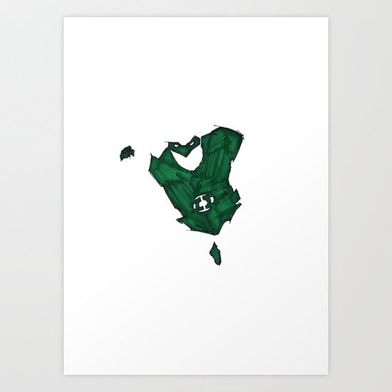 In Blackest Night Art Print