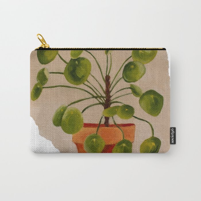 Pilea Indoor Plant Carry-All Pouch