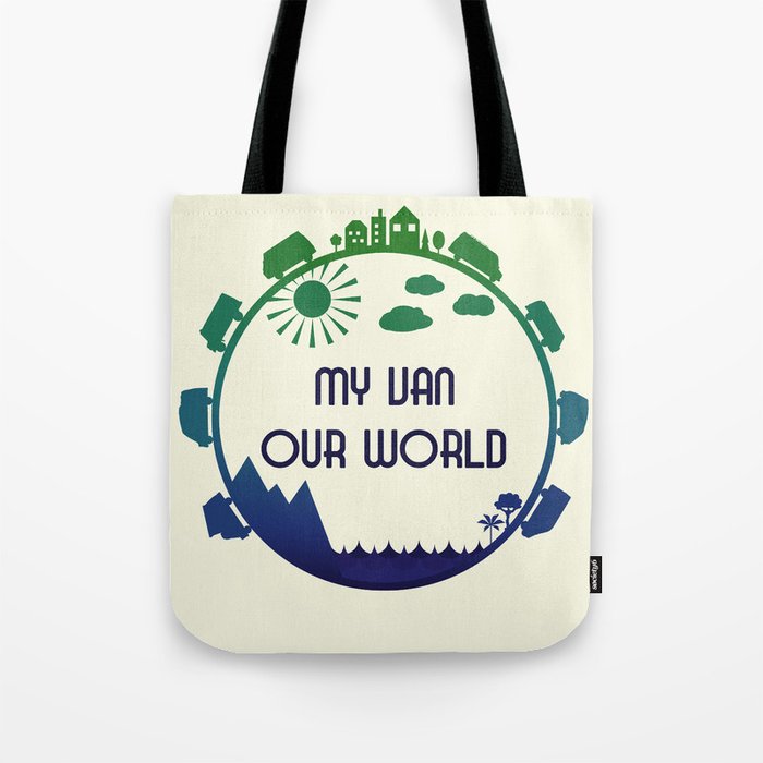 My Van Our World -  Ocean Tote Bag
