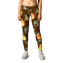 Orange Clipart Leggings