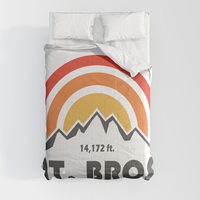 Mt. Bross Colorado Comforter