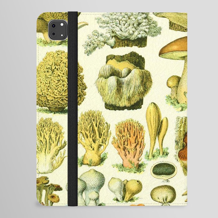 Adolphe Millot "Mushrooms" 1. iPad Folio Case