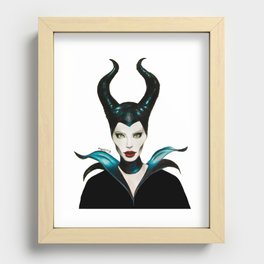 Maleficent (Angelina Jolie) Recessed Framed Print