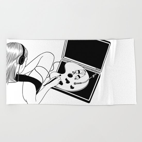 The Artist Beach Towel