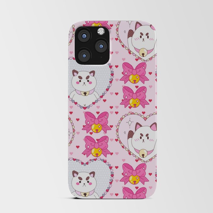 PuppyCat Cute Heart Collage iPhone Card Case