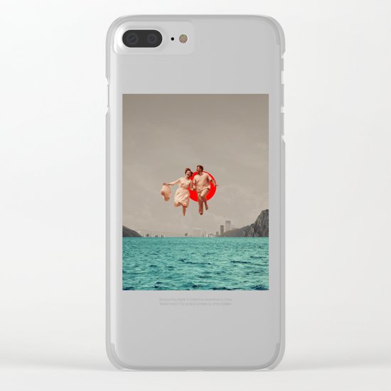 Don't Look Back Clear iPhone Case