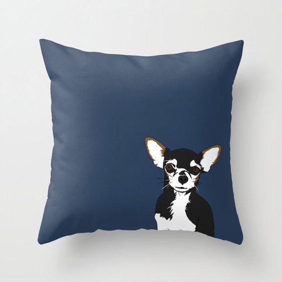 Zoe the Chihuahua Throw Pillow