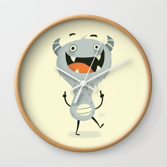 Mindless Happiness Wall Clock