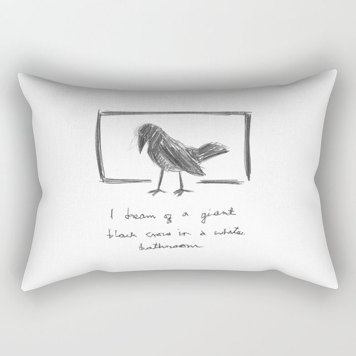Crow Rectangular Pillow
