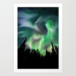 The Great Northern Lights Art Print