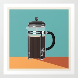 Brewing gadget Art Print